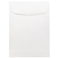 JAM Paper 5.5" x 7.5" White Open End Catalog Envelopes