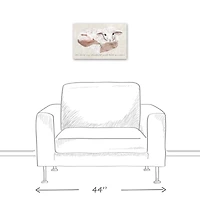 The Lord my Shepherd will Hold me Close Canvas Wall Art