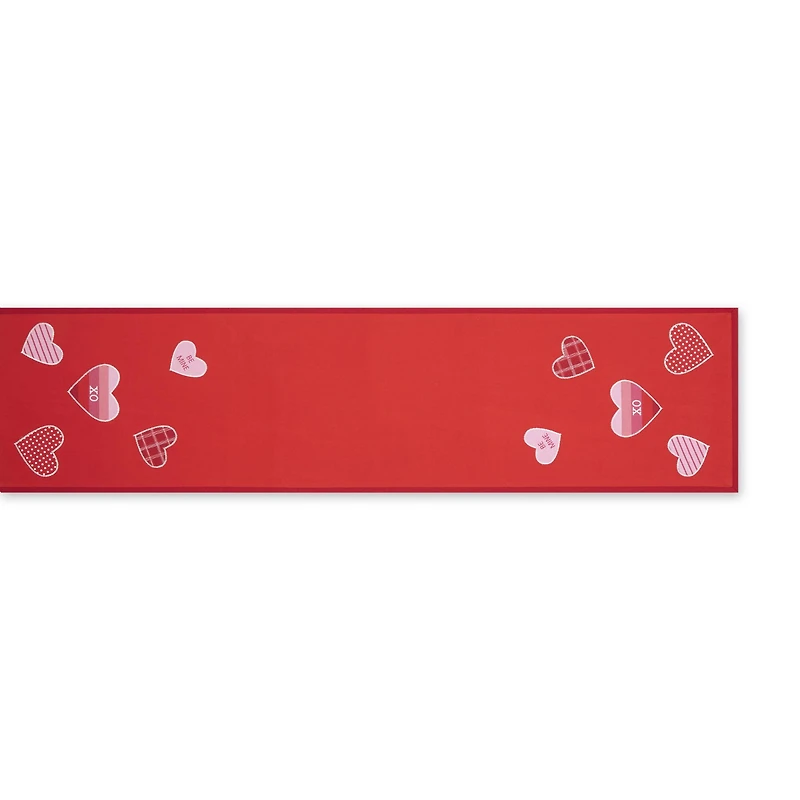 DII® 54" Hearts Embellished Table Runner