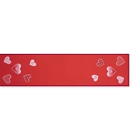 DII® 54" Hearts Embellished Table Runner