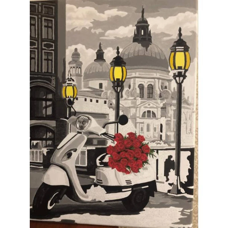 Crafting Spark Italian Holiday Painting by Numbers Kit