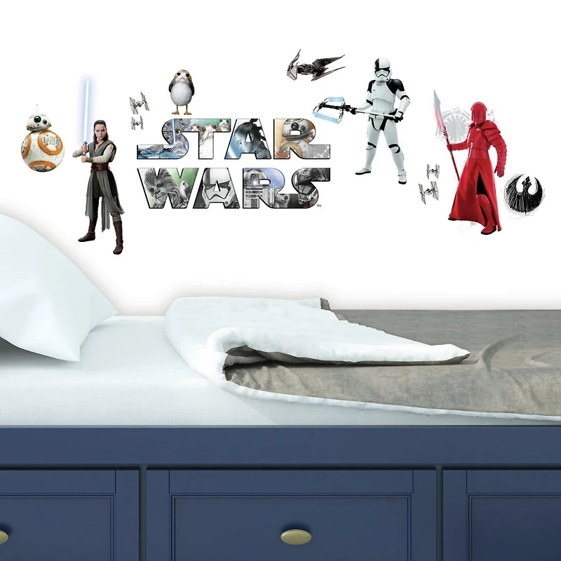 RoomMates Star Wars™ The Last Jedi Peel & Stick Wall Decals