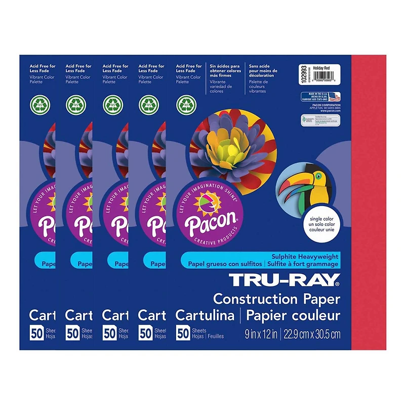 Tru-Ray® 9" x 12" Construction Paper