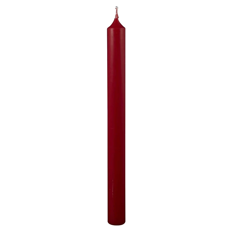 48 Pack: 10" Red Camelot Dinner Candle by Ashland®