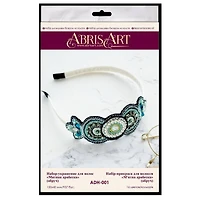 Abris Art Decoration Mint Arabesque Bead Embroidery Kit
