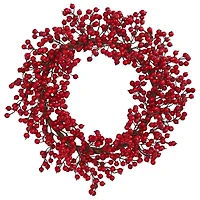 22" Red Berry Wreath