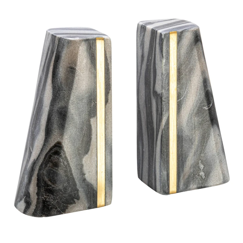 Hello Honey® 6" Modern Marble Bookend Set