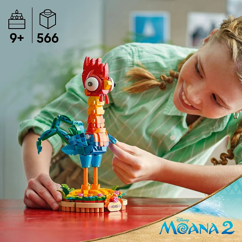 LEGO® Disney Moana 2 Heihei Buildable Animal Model Kit 43272