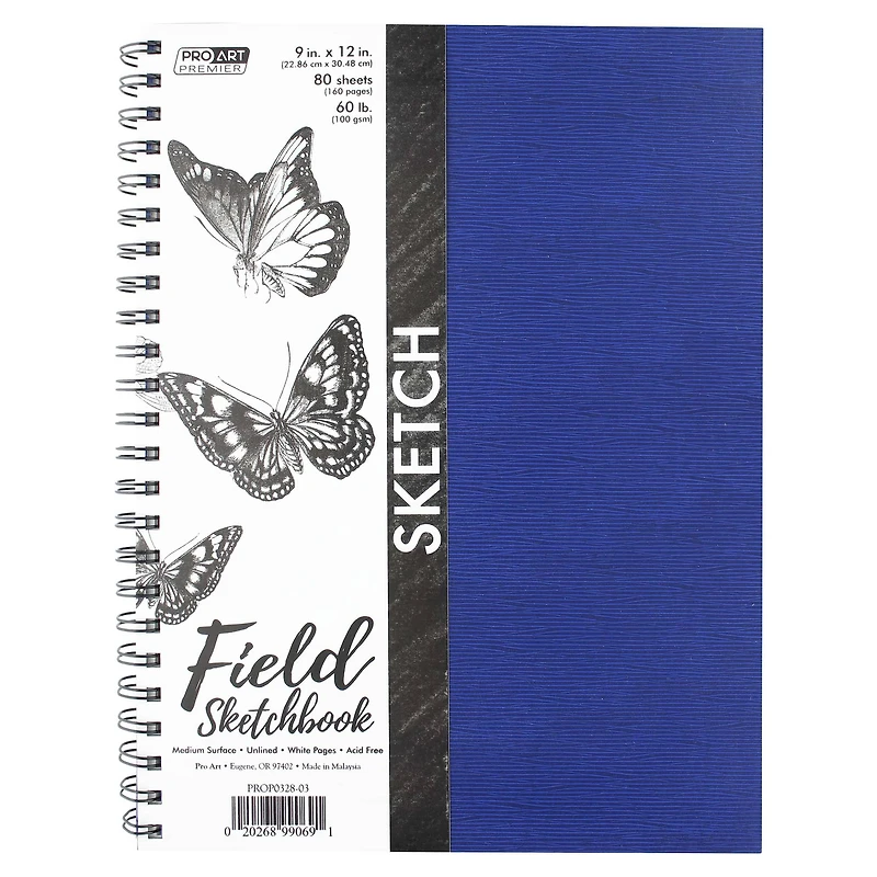 Pro Art® Premium Wire-Bound Field Sketchbook