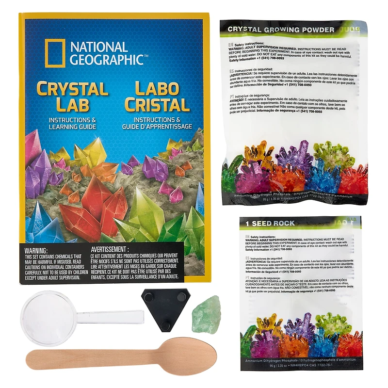 National Geographic™ Glow-In-The-Dark Crystal Lab