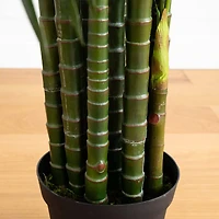 10ft. Potted Green UV Resistant Artificial Areca Palm Tree