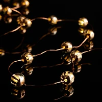 Apothecary & Company™ Decorative LED String Lights, Striped Micro Balls