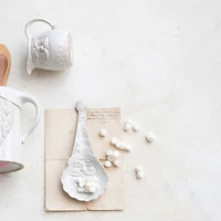 Hello Honey® 9" Stoneware Santa Spoon Rest