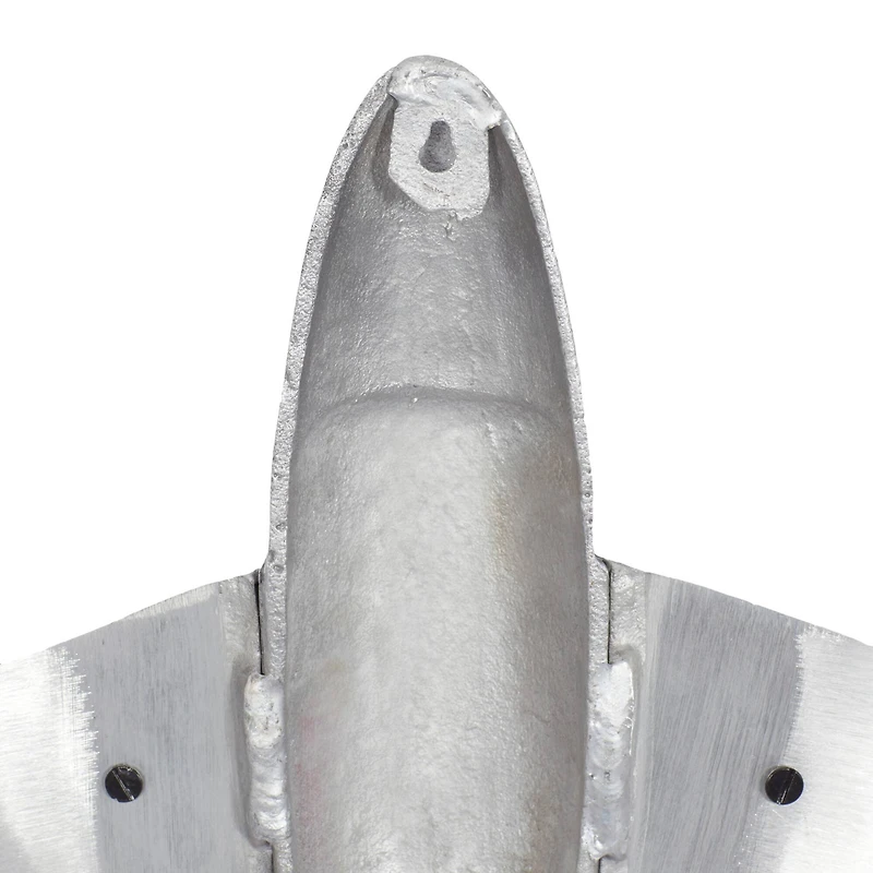 Silver Aluminum Contemporary Wall Hook