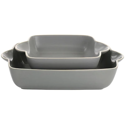 Gibson Home® Rockaway Stoneware Nesting Bakeware Set