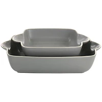 Gibson Home® Rockaway Stoneware Nesting Bakeware Set