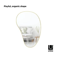 Umbra 36" Brass Hubba Pebble Mirror