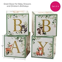 Kate Aspen® Woodland Baby Block Box Set
