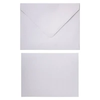 4.25" x 5.5" Gray Cards & Envelopes by Recollections™, 25ct.
