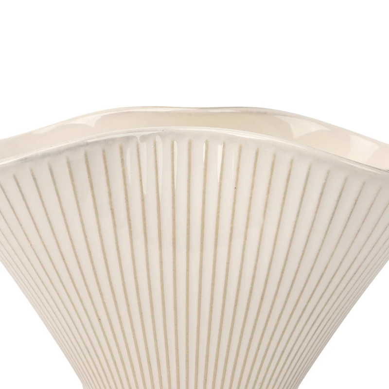 12.5" Wavy Ceramic Container by Ashland®