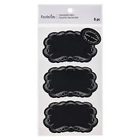 12 Packs: 9 ct. (108 total) Black Chalkboard Bubble Labels by Recollections™