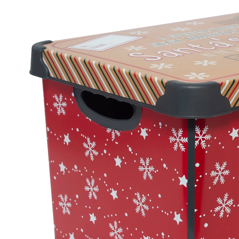 Simplify Santa's Elves Storage Tote Bin