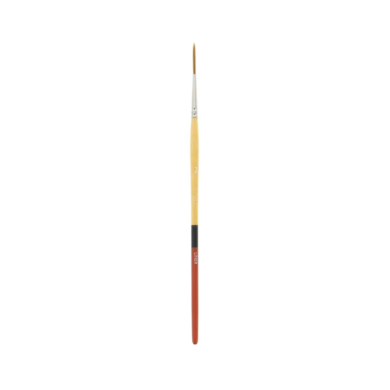 Princeton™ Snap!™ Series 9650 Gold Taklon Short Handle Liner Brush