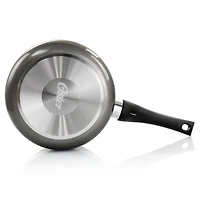 Oster 2.5qt. Merrion Metallic Gray Nonstick Aluminum Saucepan with Lid