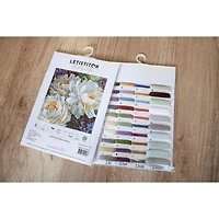Letistitch White Roses Counted Cross Stitch Kit