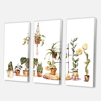 Designart - Indoor House Plants Urban Jungle II