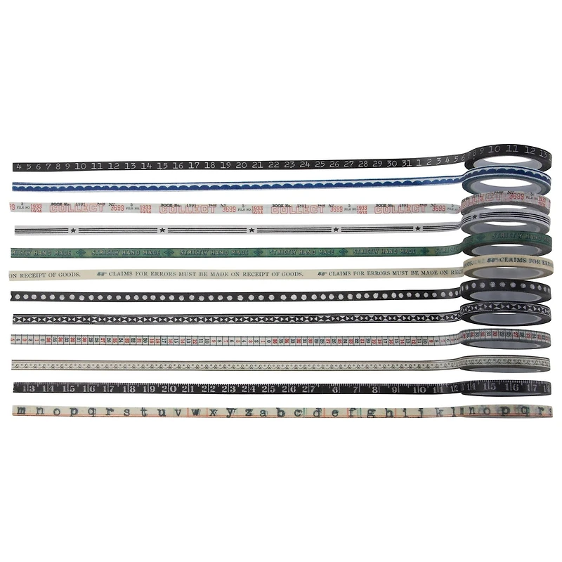 Tim Holtz® Idea-Ology® Trims Design Tape, 12ct.