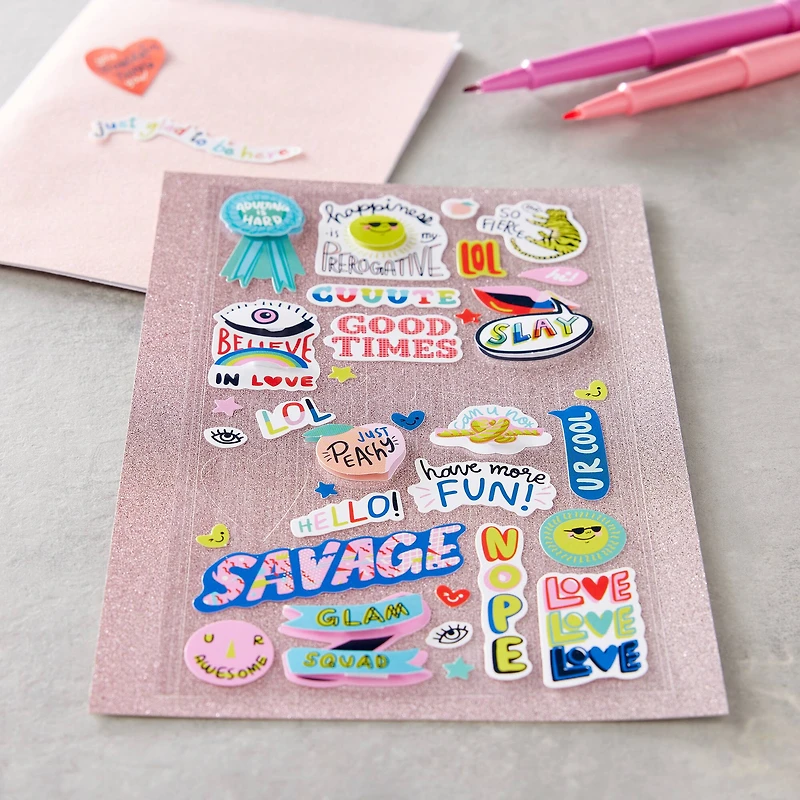 Retro Quotes Stickers by Recollections™