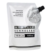 Sennelier Artists' Gel Binder Acrylic Medium, 500mL