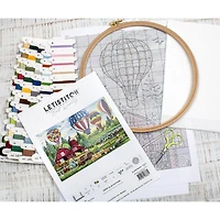 Letistitch Up Up and Away Counted Cross Stitch Kit