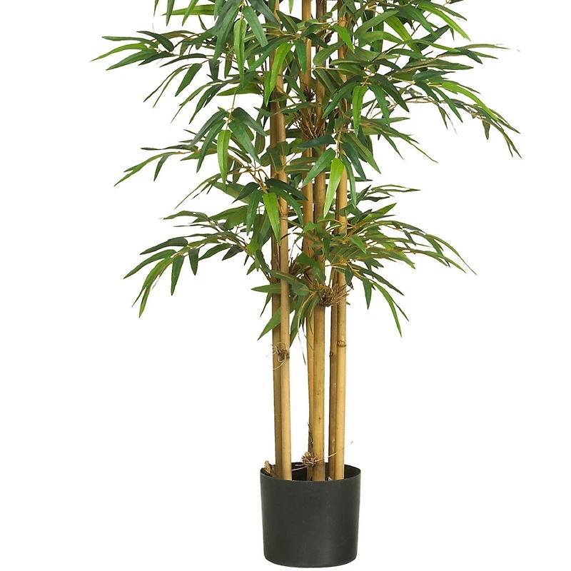 6ft. Potted Bamboo Silk Tree