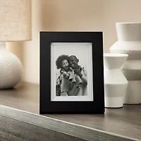 Gallery Black Frame with Double Mat by Studio Décor
