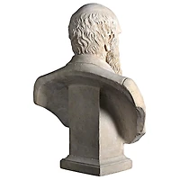 Design Toscano 27" The Evolution of Charles Darwin Bust Statue