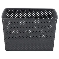 Simplify Large Wicker Storage Bin