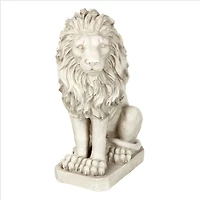 Design Toscano 21" Mansfield Manor Lion Sentinel Statue