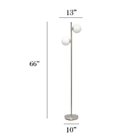Simple Designs 66" Standing Tree Floor Lamp