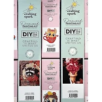 Crafting Spark Cat at Home Diamond Painting Kit