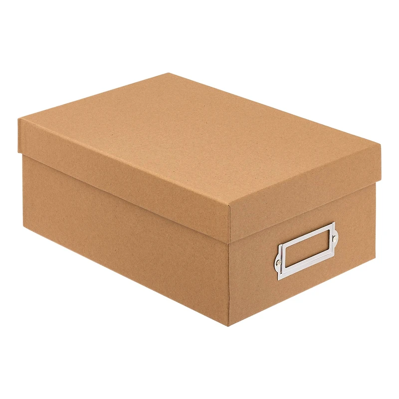 12 Pack: Kraft Memory Box by Simply Tidy™