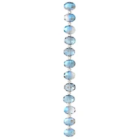 Blue Oval Glass Beads, 11mm by Bead Landing™