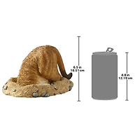 Design Toscano 6.5" Into Hole Kalahari Meerkat Statue