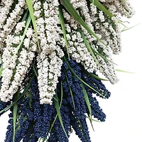 24" Red, White & Blue Heather Teardrop Swag by Celebrate It®