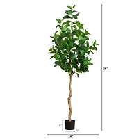 7ft. Artificial Audrey Ficus Tree