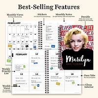 TF Publishing 2024 Marilyn Monroe Medium Planner