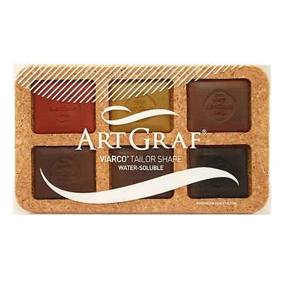 Global Art ArtGraf® Tailor Shape Earth Tones Pigment Disc Set