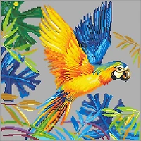 Diamond Dotz® Tropical Majesty Diamond Painting Kit