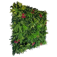 20" Verona Style Plant Living Wall Panels, 4ct.